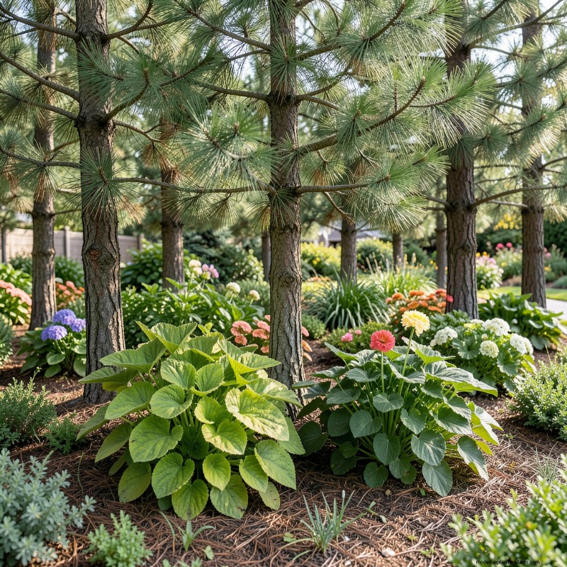 Beste planten voor het kweken onder pijnbomen | Deskundig tuinontwerp 