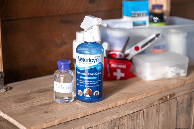 Kit completo di pronto soccorso per polli:forniture essenziali per la salute del gregge 