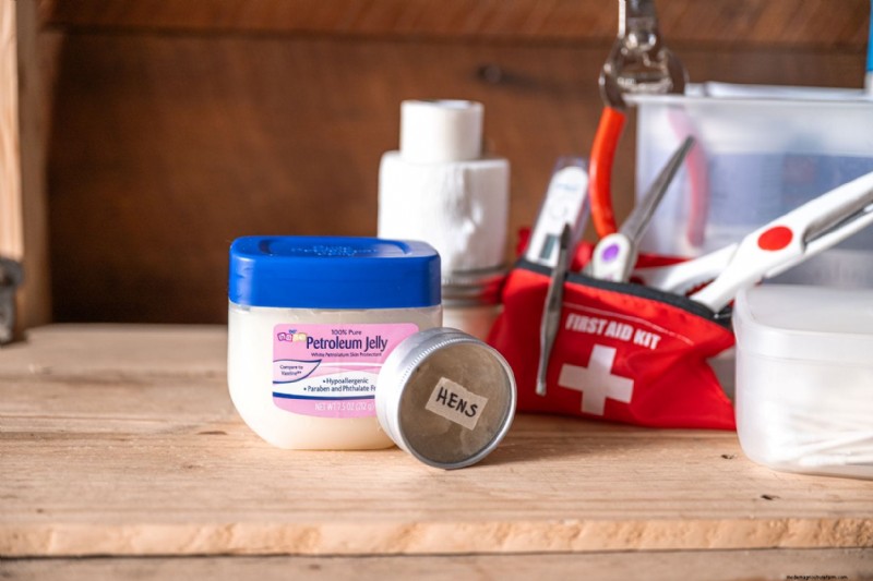 Kit completo di pronto soccorso per polli:forniture essenziali per la salute del gregge 