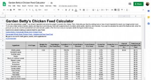 Eiwitcalculator voor kippenvoer - Optimaliseer de voeding voor uw kudde 