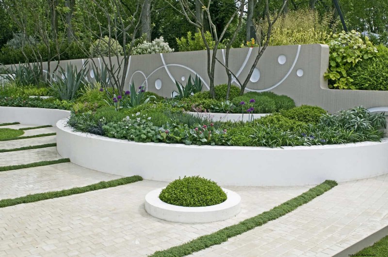 25 idee creative per i bordi del giardino per migliorare l attrattiva del marciapiede 