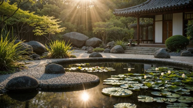 Zen-Garten-Ideen:Schaffen Sie diesen Frühling einen ruhigen Rückzugsort im Freien 