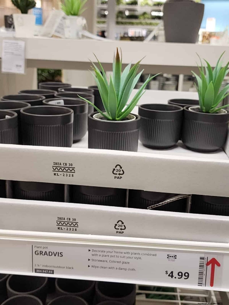 Stilvolle und erschwingliche Pflanzentöpfe und Ständer bei IKEA | GardenTabs 