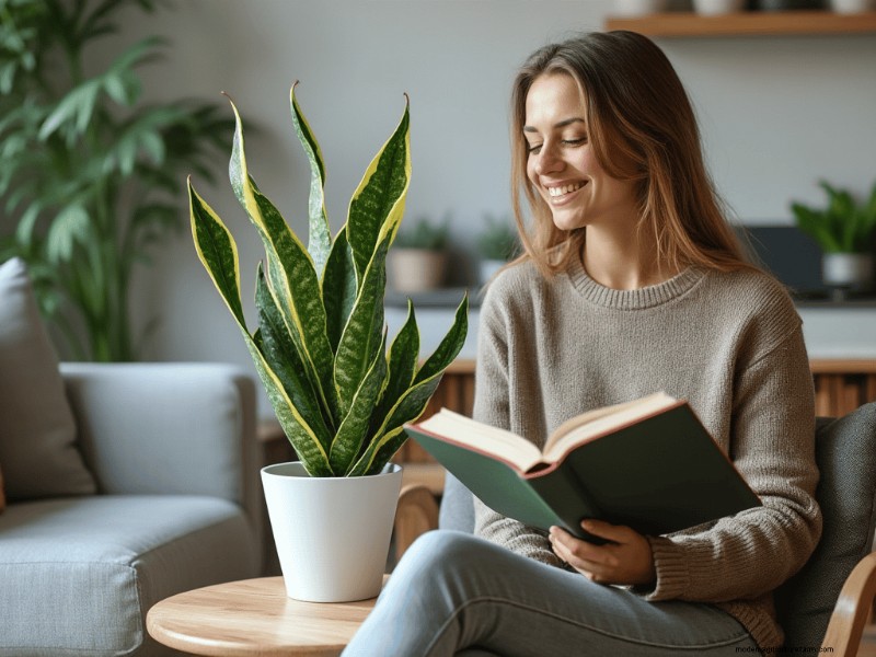 ヘビ植物:最も育てやすい観葉植物である 8 つの理由 