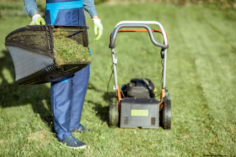 Pemasangan Kantong Rumput Ryobi:Panduan Sederhana untuk Pemotongan Rumput yang Bersih 