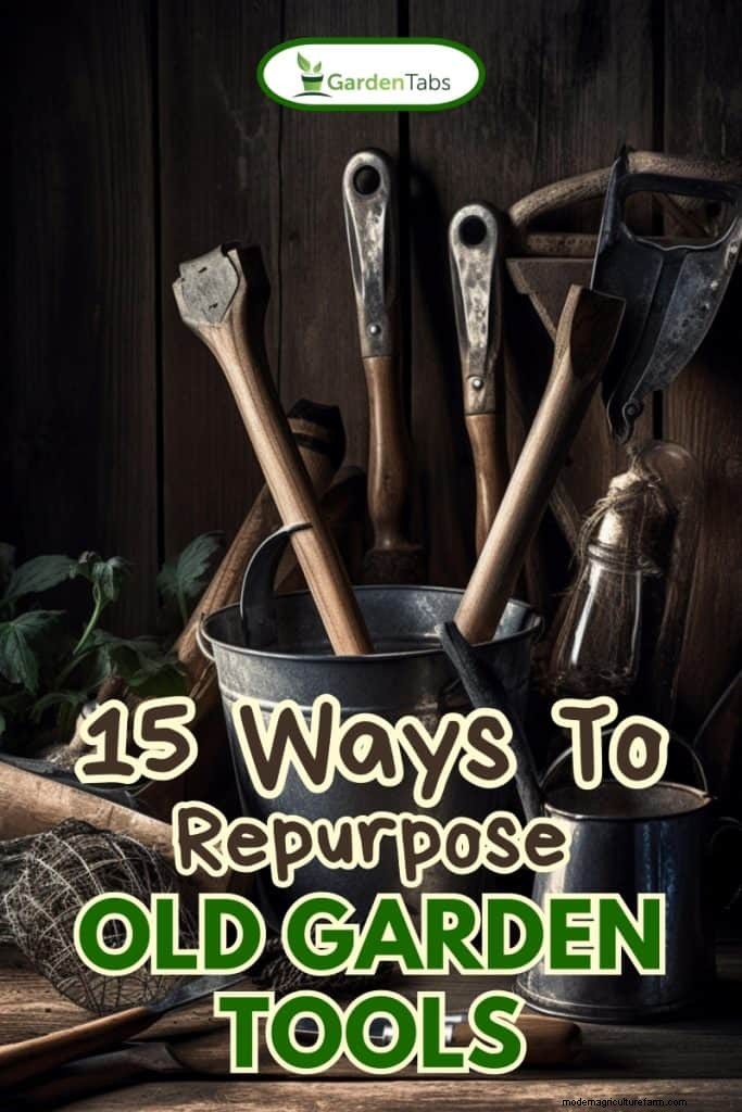 Creatieve herbestemming:13 ideeën voor oud tuingereedschap 