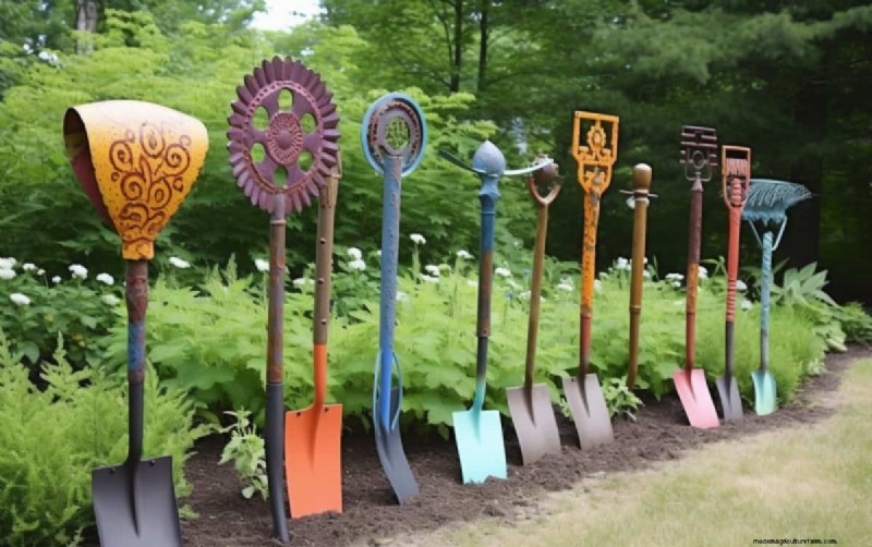 Creatieve herbestemming:13 ideeën voor oud tuingereedschap 