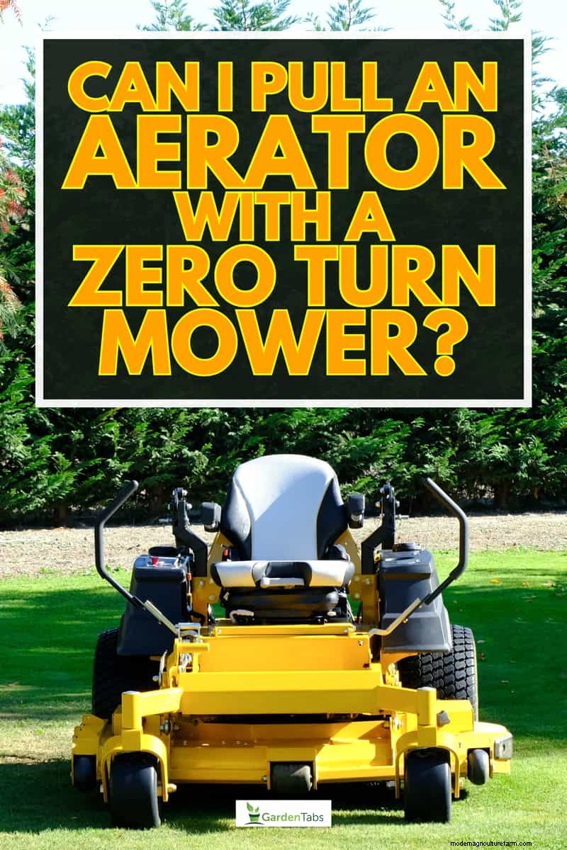 Zero-Turn-maaierbeluchting:kunt u een beluchter bevestigen? 