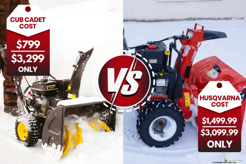 Cub Cadet e spazzaneve Husqvarna:un confronto completo 