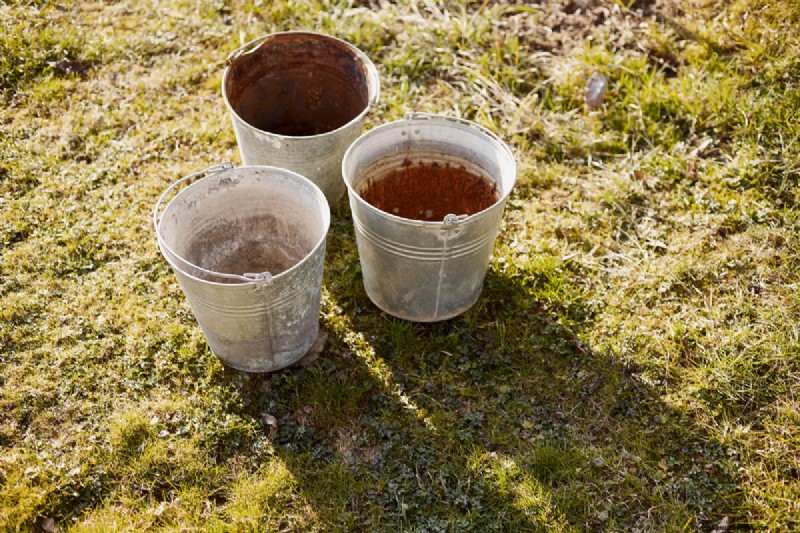 Emmers van 5 gallon versus kubieke meter:materiaalhoeveelheden berekenen 