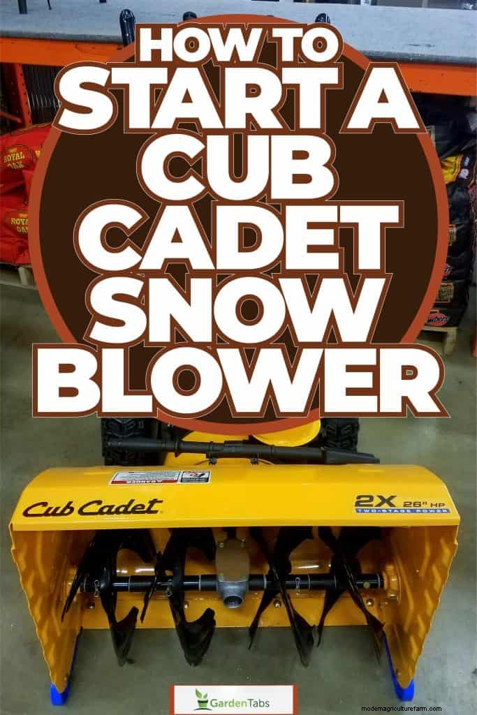 Cub Cadet Schneefräse-Startanleitung:Einfache Schritt-für-Schritt-Anleitung 