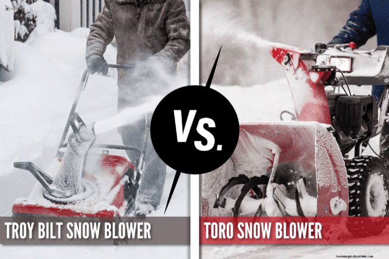 Troy-Bilt versus Toro-sneeuwblazers:een uitgebreide vergelijking 