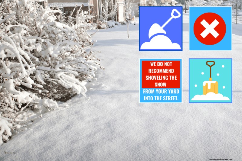 Sneeuw op straat scheppen:is dat legaal? - [Uw merknaam] 