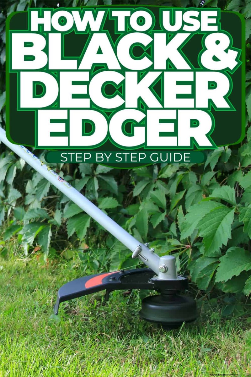 Black &Decker Edger-handleiding:eenvoudige stapsgewijze instructies 