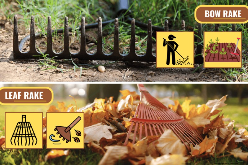 Bugrechen vs. Laubrechen:Welches ist das Richtige für Ihren Garten? 