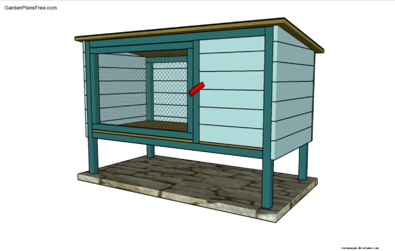 無料のウサギ小屋プラン:あなたのウサギのために安全で快適な家を建てましょう 