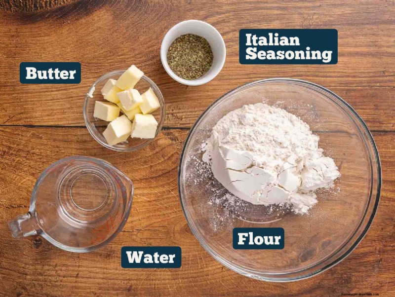 Recept voor knapperige, zelfgemaakte Italiaanse crackers - authentieke smaak 