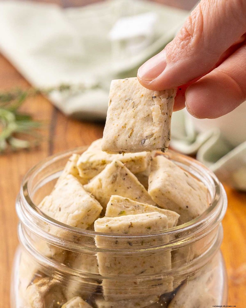 Recept voor knapperige, zelfgemaakte Italiaanse crackers - authentieke smaak 