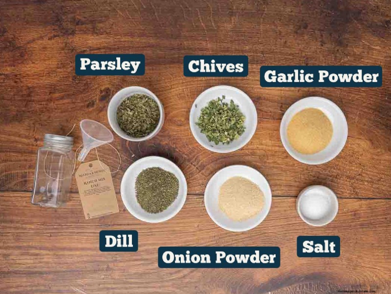 Recept voor zelfgemaakte ranchkruidenmix - Authentiek en smaakvol 