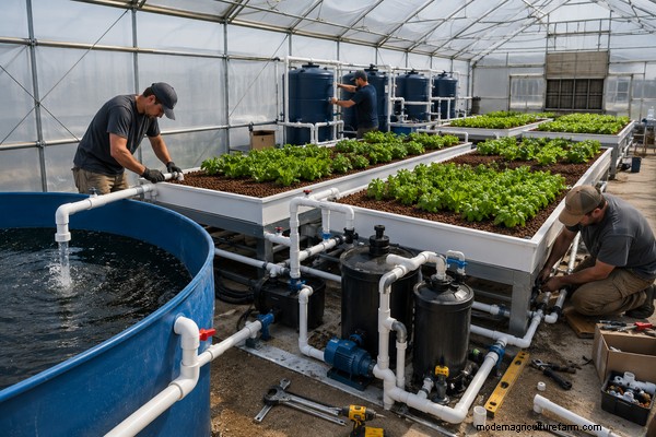 Het juiste aquaponics-systeem kiezen:een praktische gids voor thuis- en boerderijgebruik