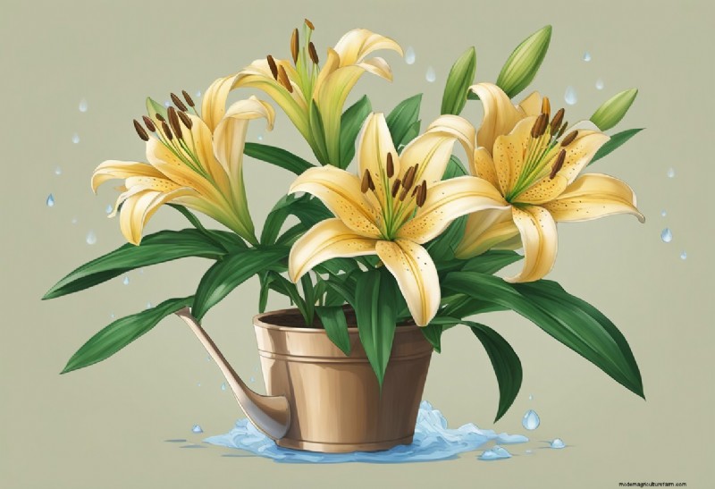 Annaffiare i gigli asiatici:guida esperta all irrigazione ottimale per fioriture vivaci 
