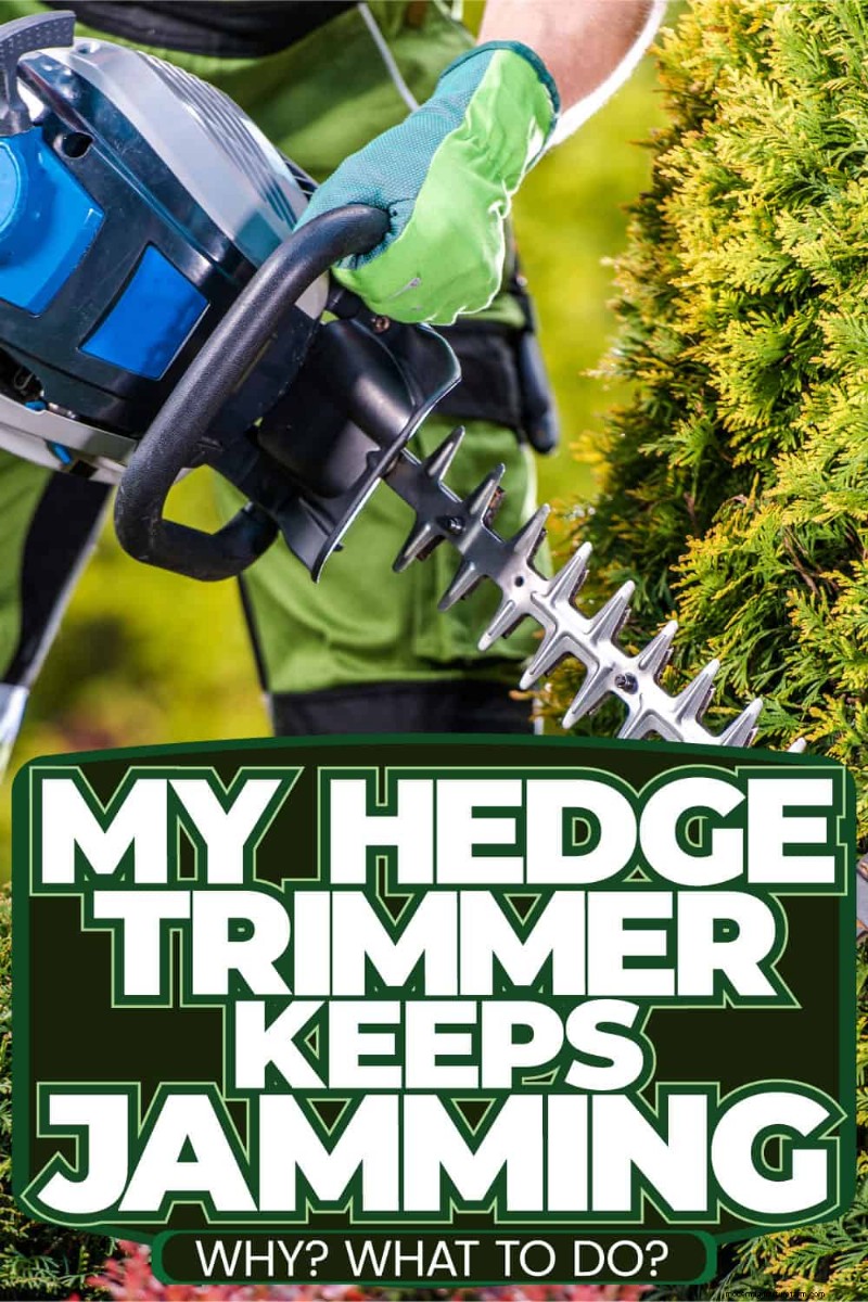 Förhindra och fixa en fastklämd häcksax:Expert DIY Guide 